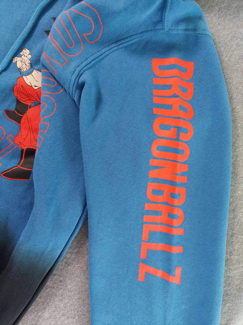 Dragon Ball Z Son Goku Dip Dye Ombre Hoodie Medium NWT - Picture 7 of 8